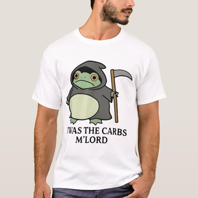 Twas the Carbs M Lord T Shirt (Framsida)