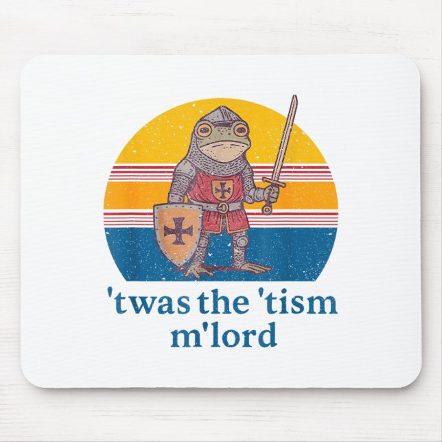 Twas The Tism M Lord Frog Knight - Autism Awarenes Musmatta (Framsidan)