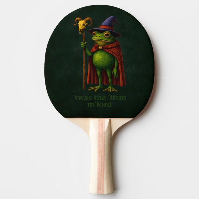 T'was The 'Tism M'Lord Frog Meme Autism Awareness Pingisracket (Framsidan)