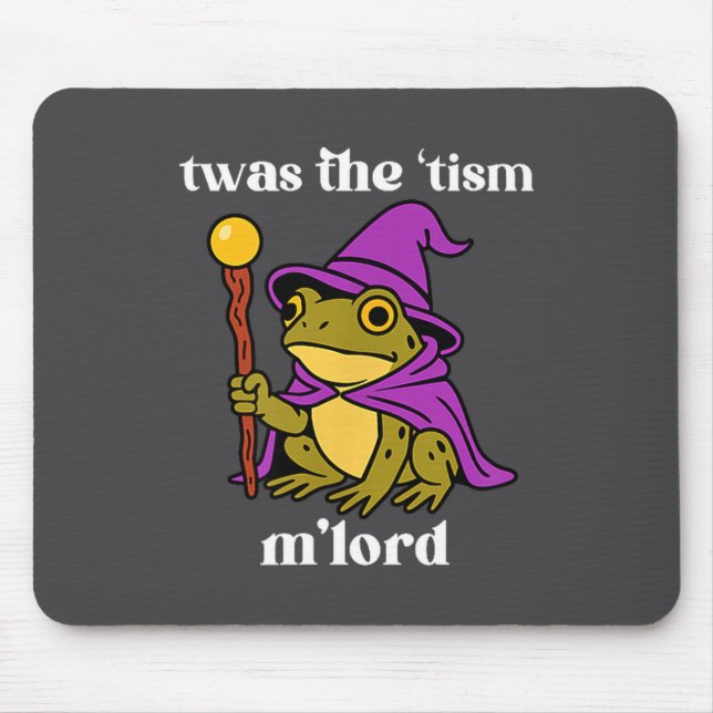 Twas The tism M'lord Funny Meme Frog Witch Autism  Musmatta (Framsidan)