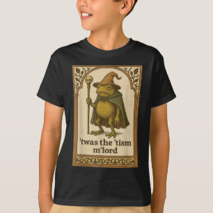 Twas The Tism Mlord Rolig Trollkarl Groda Autism T Shirt