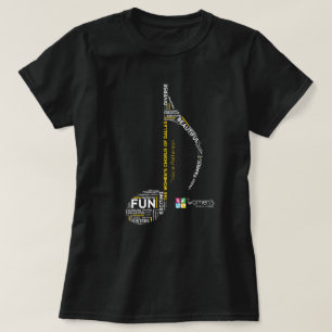 TWCD - Gult för Ord-anteckning T Shirt
