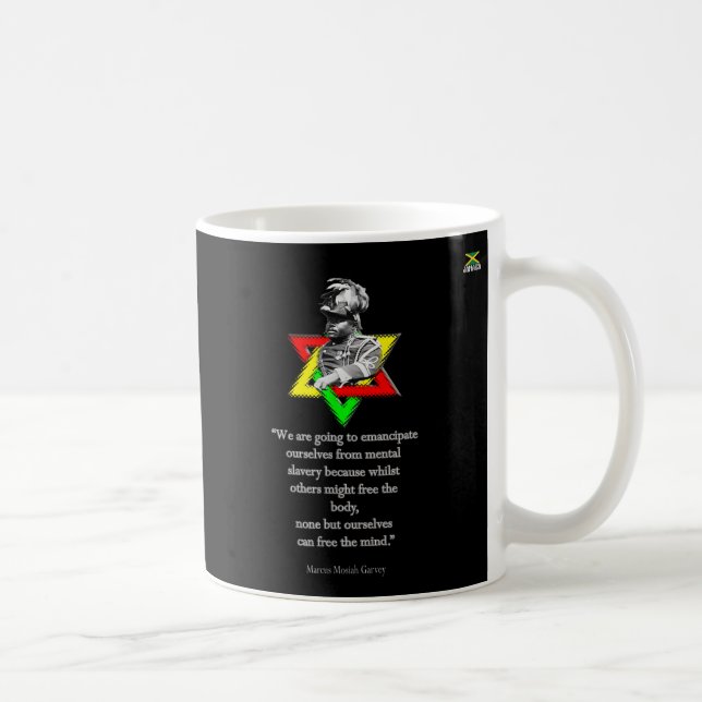Tweaks Clothing - Marcus Mosiah Garvey Quote - Jam Kaffemugg (Höger)