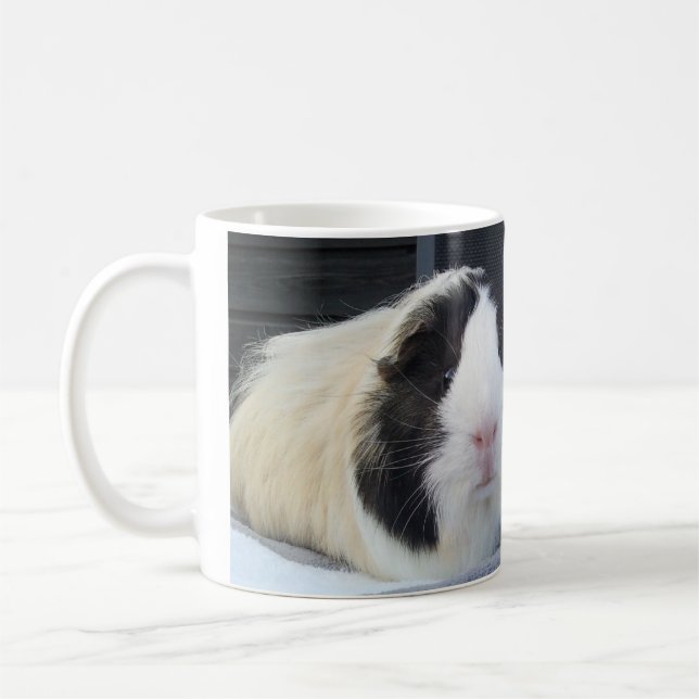 twee schattige cavia's kaffemugg (Vänster)
