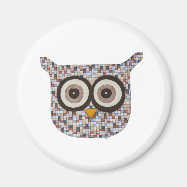 Tweed Uggla Magnet (Framsidan)