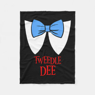 Tweedle Dee Costume Halloween Fairytale Character Fleecefilt