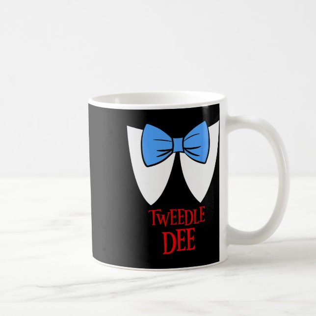 Tweedle Dee Costume Halloween Fairytale Character Kaffemugg (Höger)