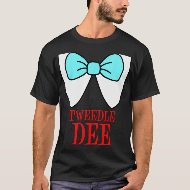 Tweedle Dee Costume T Shirt (Framsida)