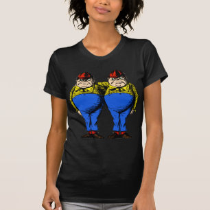 Tweedle Dee och Tweedle Dum Tee Shirt
