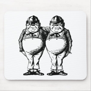 Tweedle Dee och Tweedle Inked Dum Musmatta