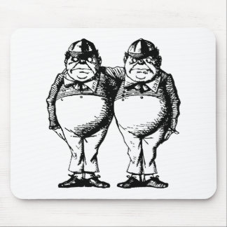 Tweedle Dee och Tweedle Inked Dum Musmatta