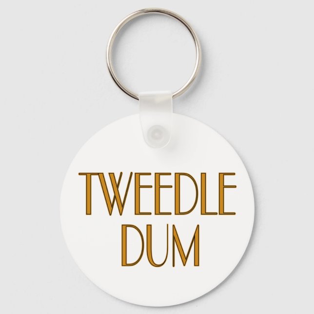 Tweedle Dum Nyckelring (Framsida)