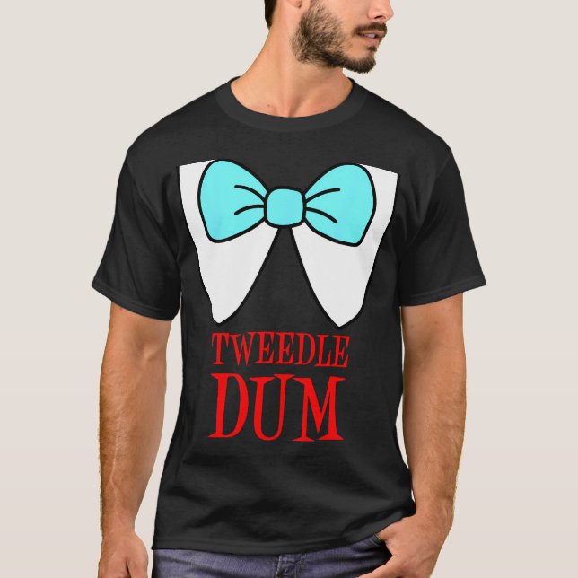 Tweedle Dum T Shirt (Framsida)