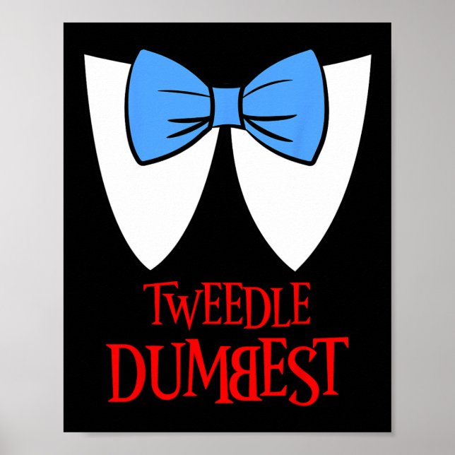 Tweedle Dumbest Costume Halloween Fairytale Charac Poster (Framsidan)