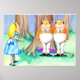 Tweedledee och Tweedledum Poster