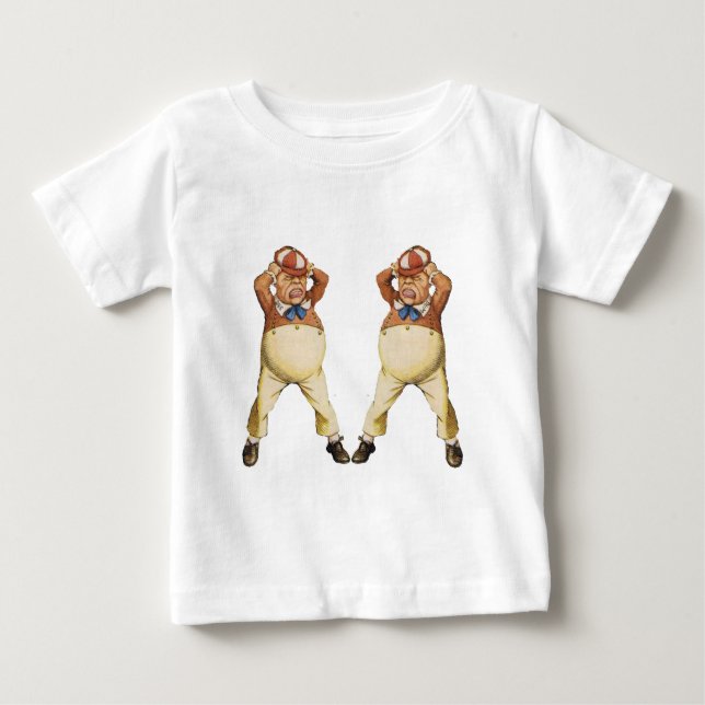 Tweedledee och Tweedledum Tee Shirt (Framsida)