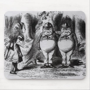 Tweedledum och Tweedledee Musmatta