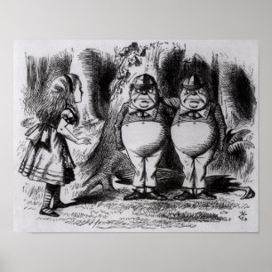 Tweedledum och Tweedledee Poster
