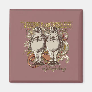 Tweedledum & Tweedledee Carnivale Stil Guld Ver. Magnet