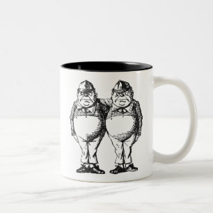 Tweedledum & Tweedledee Två-Tonad Mugg