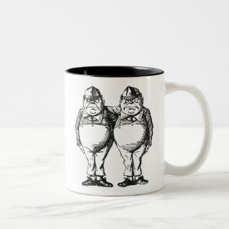 Tweedledum & Tweedledee Två-Tonad Mugg