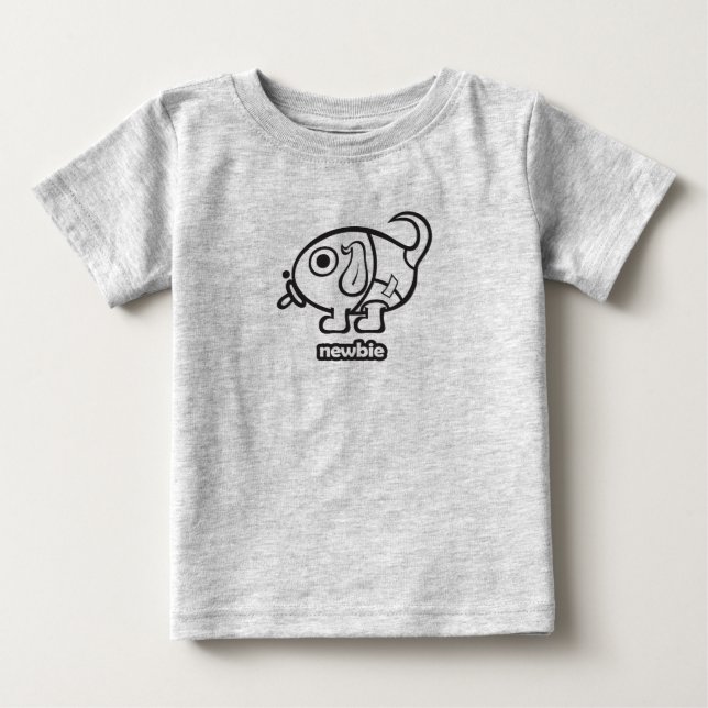 tweenerdog newbie tee shirt (Framsida)