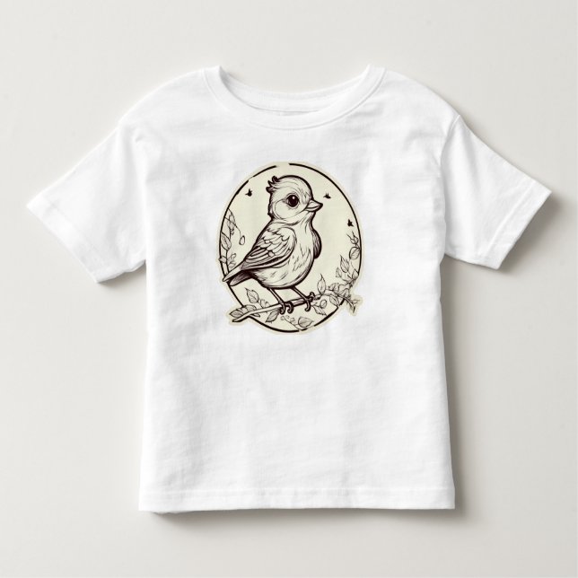 Tweet a Little Song T Shirt (Framsida)
