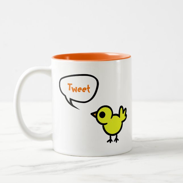 Tweet Bird Mugg (Vänster)