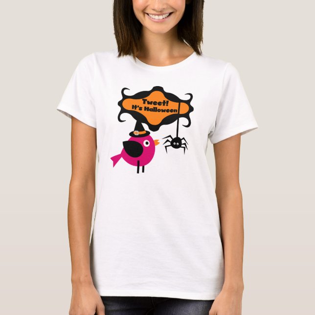 Tweet Halloween T-shirts och presenter (Framsida)