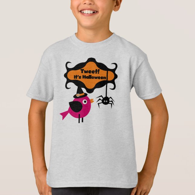 Tweet Halloween T-shirts och presenter (Framsida)