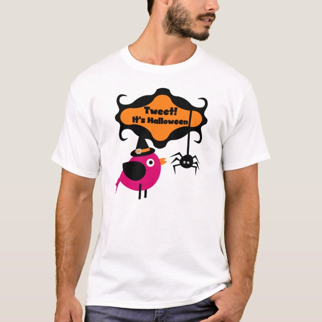 Tweet Halloween T-shirts och presenter (Framsida)
