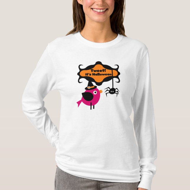 Tweet Halloween T-shirts och presenter (Framsida)