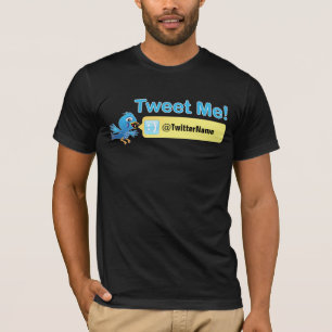 Tweet jag! Få mer anhängare. AnpassadeTwitter Tee