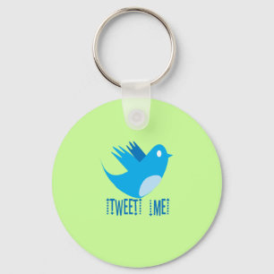 Tweet ME Nyckelring