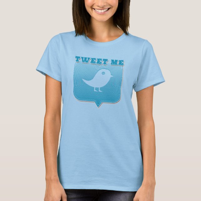 Tweet me T-shirt (Framsida)