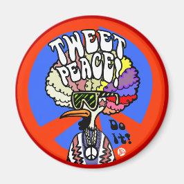 Tweet Peace!magnet Magnet