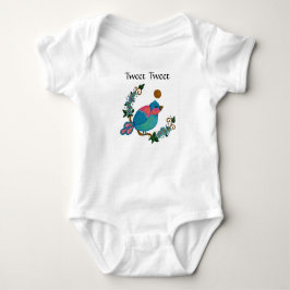 Tweet Tweet Birdie Baby One-Biet T Shirt
