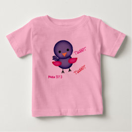 Tweet Tweet Birdy Tutu Bodydräkt Tee Shirt
