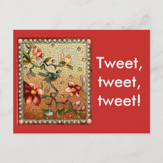 Tweet Tweet Tweet Vykort