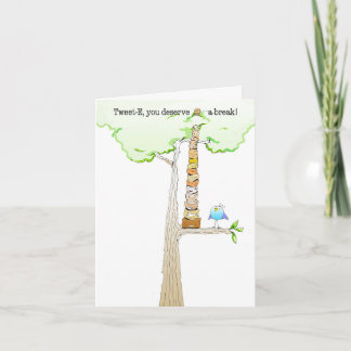 Tweeten E. Klottra noterar kortet Kort