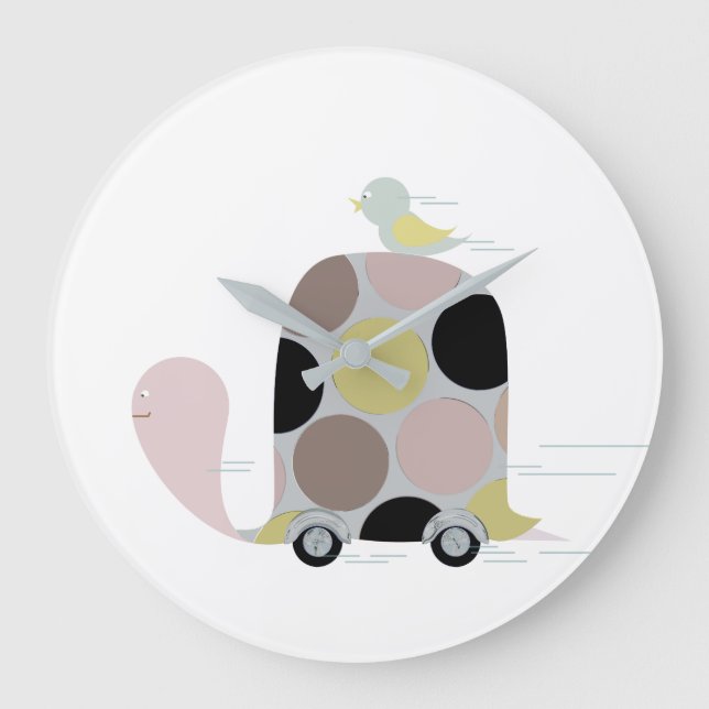 Tweeter på en sköldpadda stor klocka (Framsida)