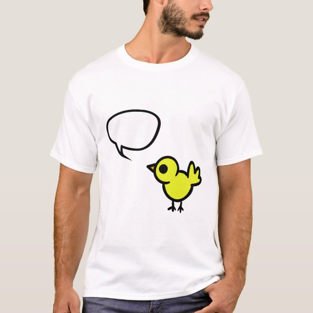 Tweeting Bird Shirt T (Framsida)