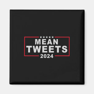 Tweets 2024 USA:s valpresident Donald Trump Fu Magnet