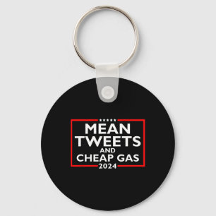 Tweets and Billigt Gas Funny 2024 Pro-trump-val Nyckelring