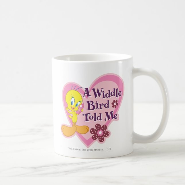 TWEETY™ "A Widdle Bird Told Me" Kaffemugg (Höger)