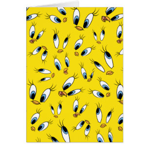 TWEETY™ Ansikte Mönster Hälsningskort