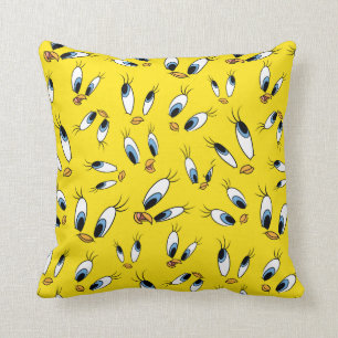 TWEETY™ Ansikte Mönster Kudde