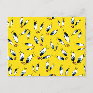 TWEETY™ Ansikte Mönster Vykort