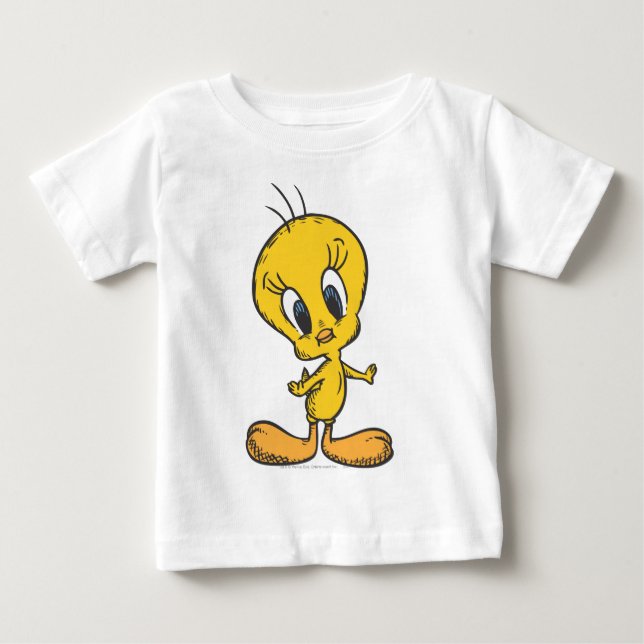 TWEETY™-Arm öppnad T Shirt (Framsida)