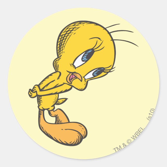 TWEETY™ Bashful Runt Klistermärke (Framsida)
